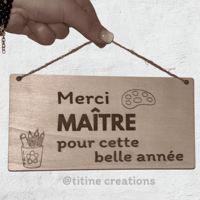 Pancarte fin d’année scolaire