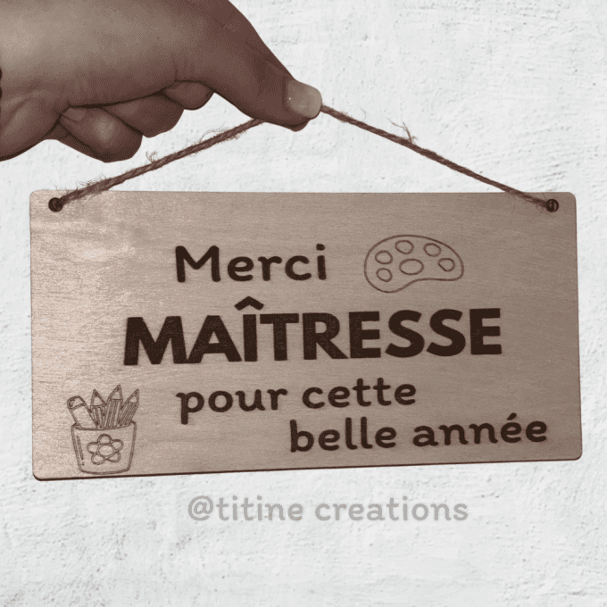 Pancarte fin d’année scolaire